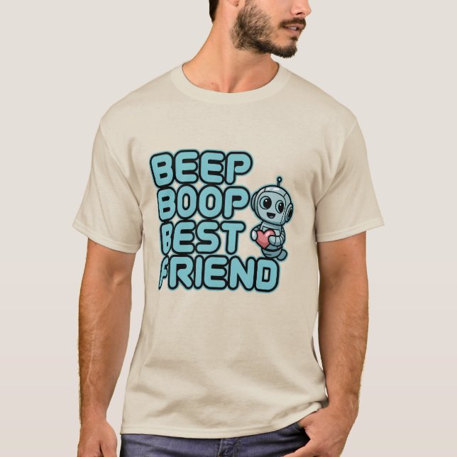Camiseta Melhor Amigo da Boop de Bipe (Frente)