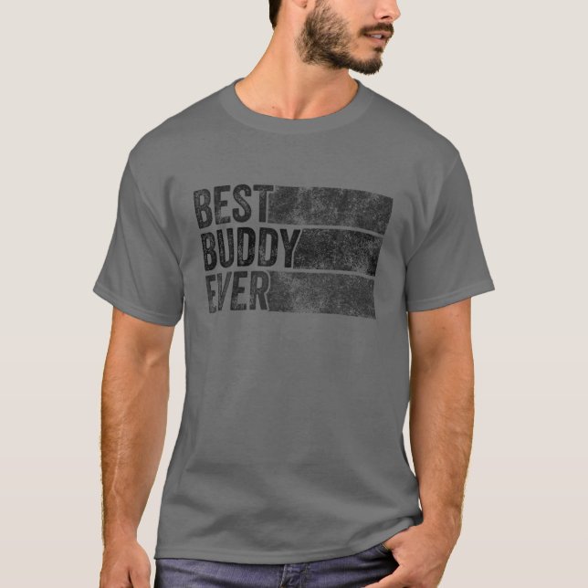 Camiseta Melhor Amigo De Amizade Engraçado Amigos Vi (Frente)