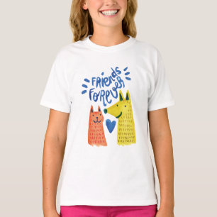 Camiseta Melhor Amigo de Cães e Gatos