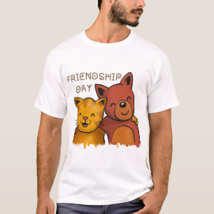 Camiseta Melhor Amigo de Cães e Gatos