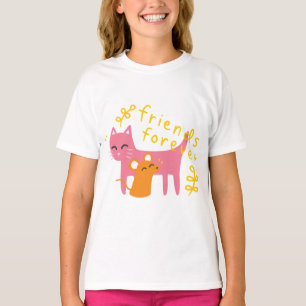 Camiseta Melhor Amigo de Gato e Rato