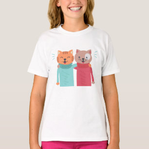 Camiseta Melhor Amigo De Gatos