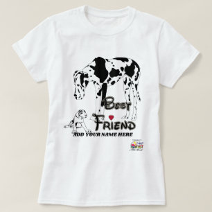 Camiseta Melhor amigo de great dane