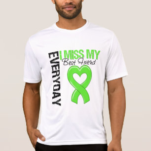 Camiseta Melhor amigo diário da senhorita Meu do linfoma I