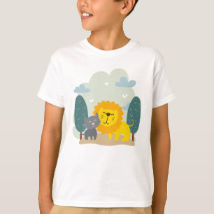 Camiseta Melhor Amigo do Cat e Leão