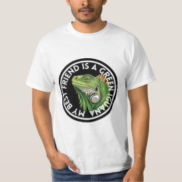 Camiseta Melhor Amigo do Iguana Verde