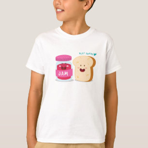 Camiseta Melhor Amigo do Pão Branco e Jam