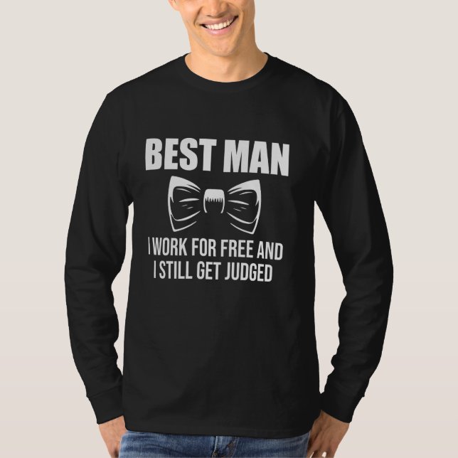 Camiseta Melhor Amigo Eu Trabalho de Graça Despedida de Sol (Frente)
