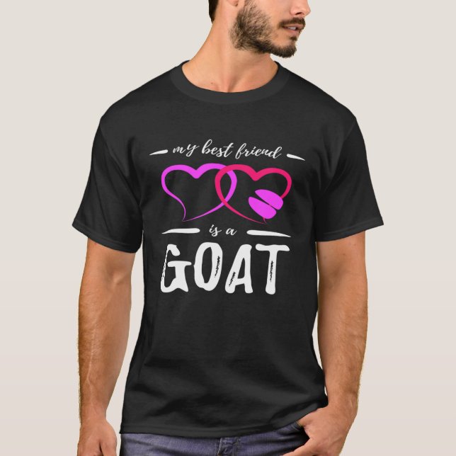 Camiseta Melhor Amigo Goa Engraçado Ideia do Lover Goat (Frente)