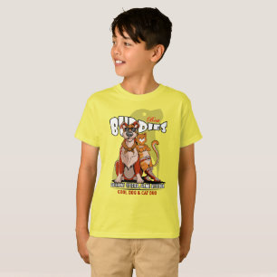 Camiseta Melhor Amigo (Modo Claro) Crianças