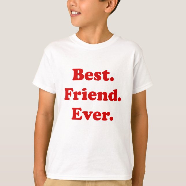 Camiseta Melhor amigo nunca (Frente)