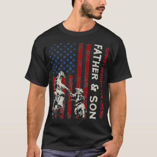 Camiseta Melhor Amigo Para A Vida Pai Filho Dirt Bike EUA