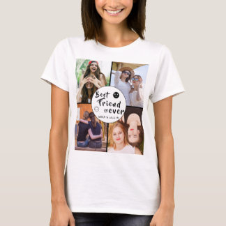 Camiseta Melhor Amigo Para Nunca Personalizar T-Shirt De Co
