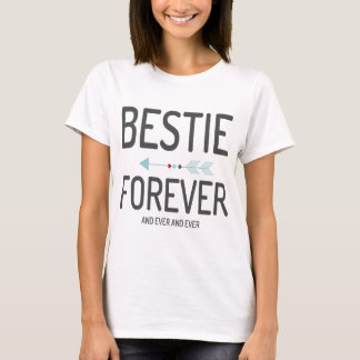 Camiseta Melhor amigo que combina Bestie para sempre Frien