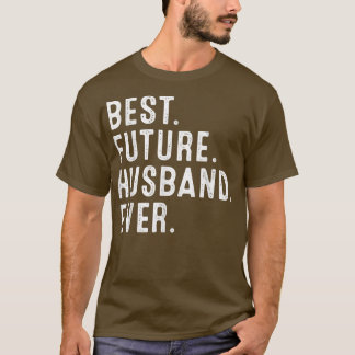 Camiseta Melhor Anunciamento De Noivado Do Marido Futuro
