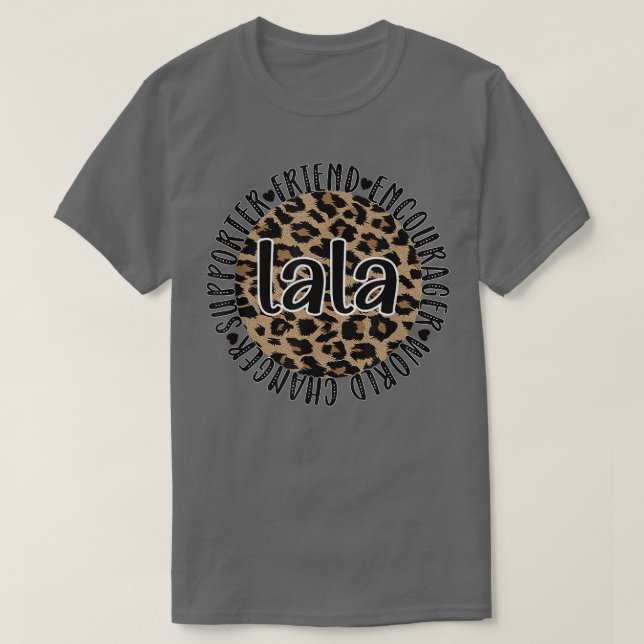 Camiseta Melhor Apreciação da Avó Lala Avó T- (Frente do Design)