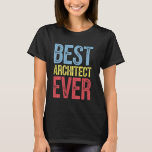 Camiseta Melhor Arquiteto Alguma Vez Colaborador Professora