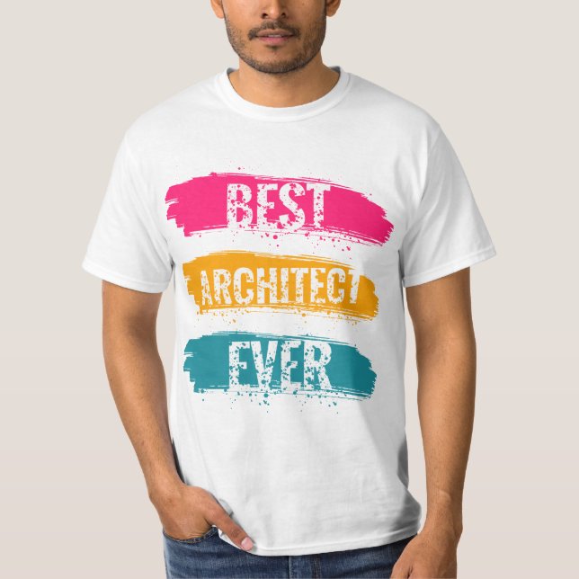 Camiseta Melhor arquiteto de sempre (Frente)