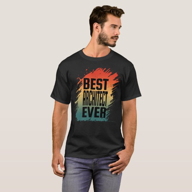CAMISETA MELHOR ARQUITETO DE TODOS OS TEMPOS (Frente Completa)