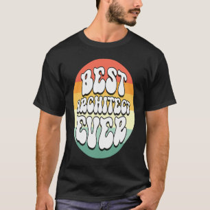 Camiseta Melhor Arquiteto jamais construtor Legal Incrível