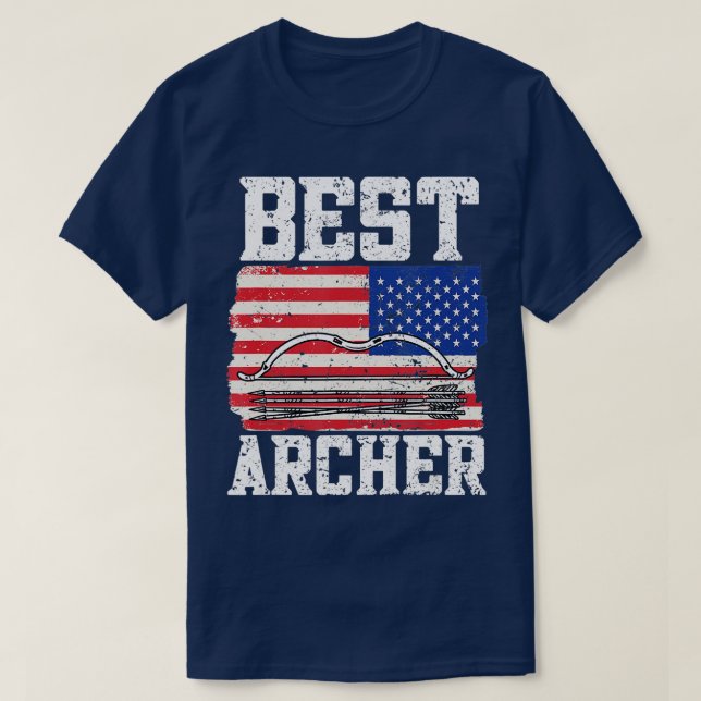 Camiseta Melhor arquivamento de Arcos Archer (Frente do Design)
