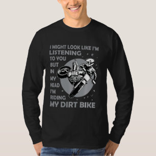 Camiseta Melhor Arte De Bike Para Homens Dirtbike Motorcyk