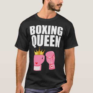 Camiseta Melhor Arte De Boxin Para Meninas Luvas Para Boxea