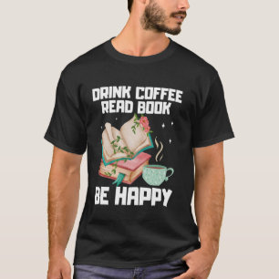 Camiseta Melhor Arte de Café para Homens Mulheres Bebida Gr