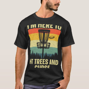 Camiseta Melhor Arte de Disc Golf Para Homens Mulheres Cria