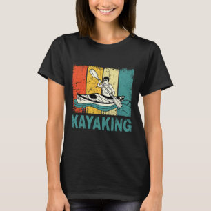 Camiseta Melhor Arte De Kayaking Para Homens Mulheres Kayak
