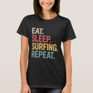 Camiseta Melhor Arte de Surf para Homens Mulheres Surfista