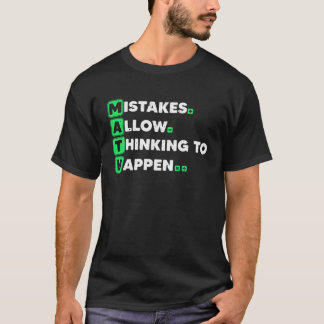 Camiseta Melhor Arte Matemática Para Homens Calcula Matemát