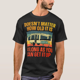 Camiseta Melhor Arte para Tenda Suspensa para Camping de Te