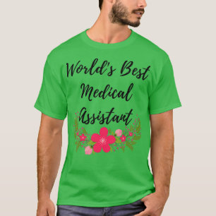 Camiseta Melhor assistente médico do mundo 27s