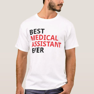Camiseta Melhor Assistente Médico Nunca
