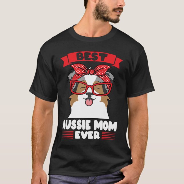 Camiseta melhor aussie mãe já ausente (Frente)