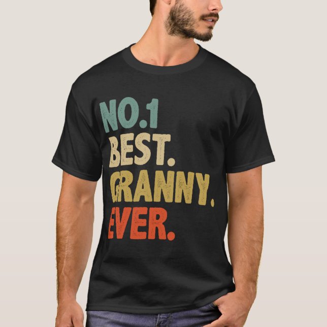Camiseta Melhor Avó de Todos os Tempos (Frente)