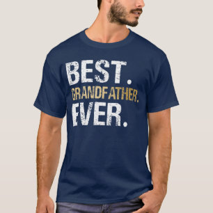 Camiseta Melhor Avô de Todos os Tempos Avô vintage