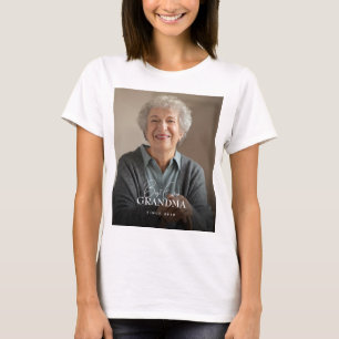 Camiseta Melhor Avô de Todos os Tempos Desde 20XX Foto Simp