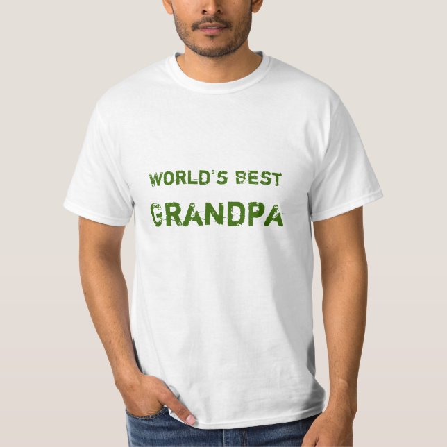 Camiseta Melhor avô do mundo (Frente)