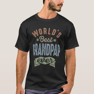 Camiseta Melhor Avô do Mundo