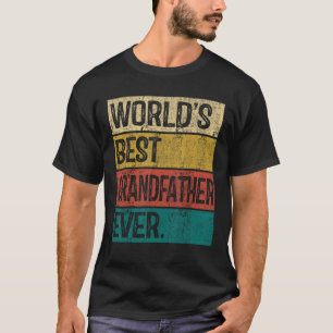Camiseta Melhor Avô do Mundo Masculino Ever Vintage Pai Gor