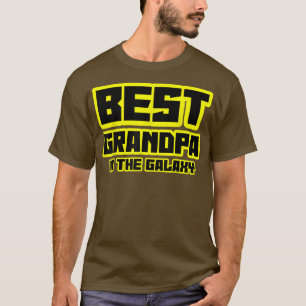 Camiseta MELHOR AVÓ DO Pai Pai GALAXY Papa Sci Fi F