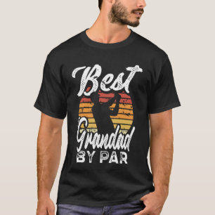 Camiseta Melhor Avô Engraçado Do Par Golf Lover Golfing