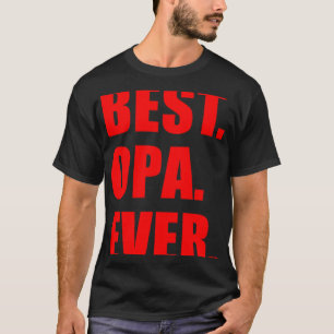 Camiseta Melhor Avô Opa Ever Alemão