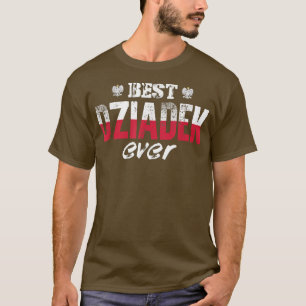 Camiseta Melhor Avô Polonês Dziadek 