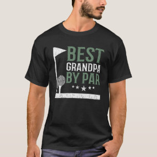 Camiseta Melhor Avô Por Par Golf Dia de os pais Engraçado