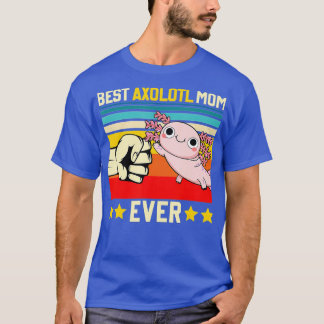 Camiseta Melhor Axolotl Mãe Engraçado Axolotl Dia Mãe Vin