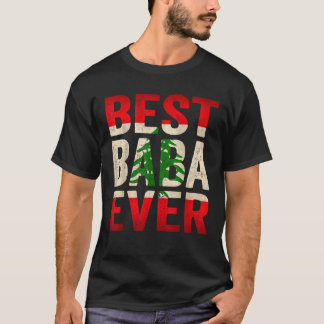 Camiseta Melhor Baba do Líbano Pai e Marido Libanês