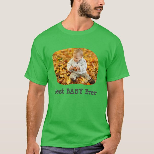Camiseta Melhor BABY já carregou sua foto horizontal (Frente)